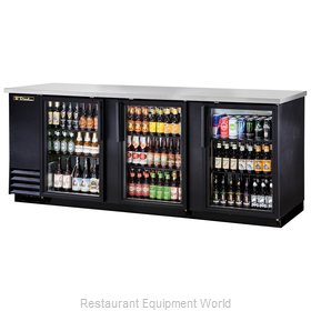 True TBB-4G-HC-LD Back Bar Cabinet, Refrigerated