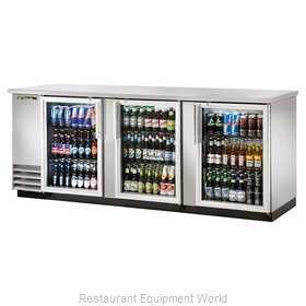 True TBB-4G-S-HC-LD Back Bar Cabinet, Refrigerated