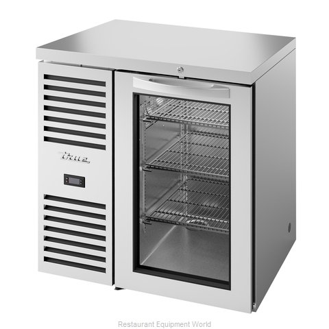 True TBR32-RISZ1-L-S-G-1 Back Bar Cabinet, Refrigerated