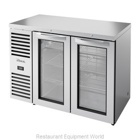 True TBR48-RISZ1-L-S-GG-1 Back Bar Cabinet, Refrigerated