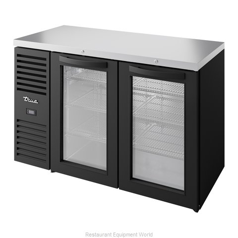 True TBR52-RISZ1-L-B-GG-1 Back Bar Cabinet, Refrigerated