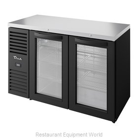 True TBR52-RISZ1-L-B-GG-1 Back Bar Cabinet, Refrigerated