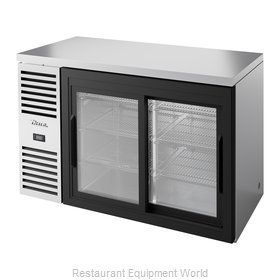 True TBR52-RISZ1-L-S-11-1 Back Bar Cabinet, Refrigerated