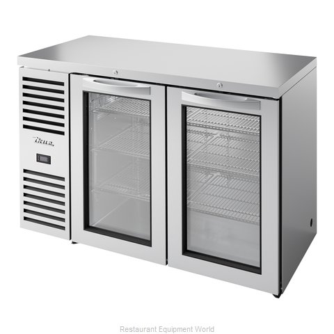 True TBR52-RISZ1-L-S-GG-1 Back Bar Cabinet, Refrigerated