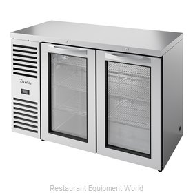True TBR52-RISZ1-L-S-GG-1 Back Bar Cabinet, Refrigerated