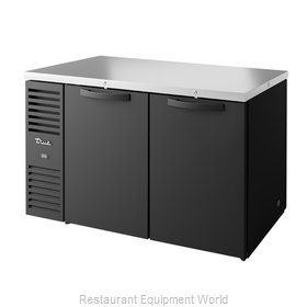 True TBR60-PTSZ1-L-B-SS-SS-1 Back Bar Cabinet, Refrigerated, Pass-Thru