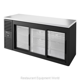 True TBR72-RISZ1-L-B-111-1 Back Bar Cabinet, Refrigerated