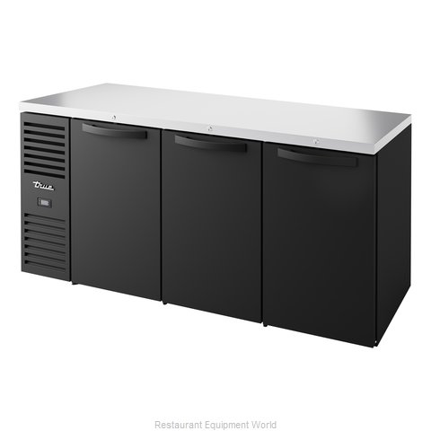 True TBR72-RISZ1-L-B-SSS-1 Back Bar Cabinet, Refrigerated
