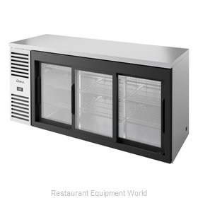 True TBR72-RISZ1-L-S-111-1 Back Bar Cabinet, Refrigerated