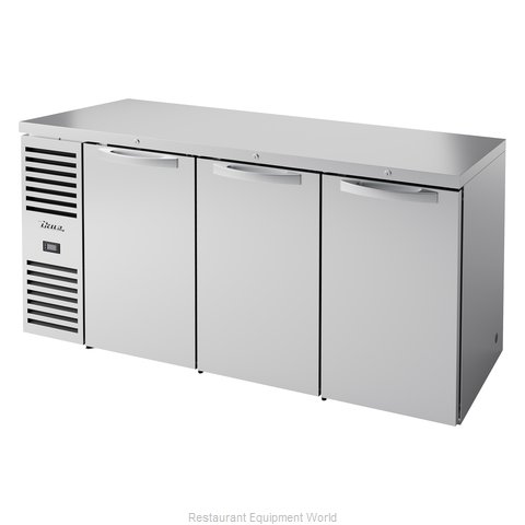 True TBR72-RISZ1-L-S-SSS-1 Back Bar Cabinet, Refrigerated