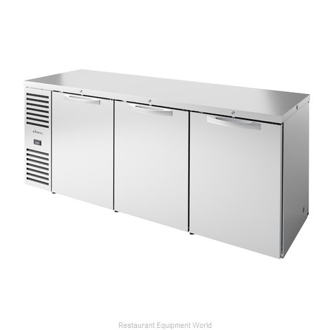 True TBR84-PTSZ1-L-S-SSS-SSS-1 Back Bar Cabinet, Refrigerated, Pass-Thru