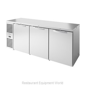 True TBR84-PTSZ1-L-S-SSS-SSS-1 Back Bar Cabinet, Refrigerated, Pass-Thru