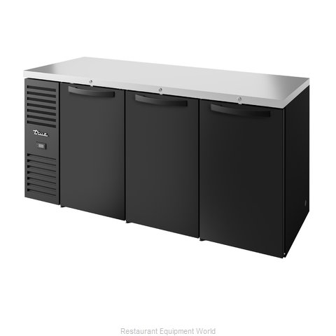 True TBR84-RISZ1-L-B-SSS-1 Back Bar Cabinet, Refrigerated