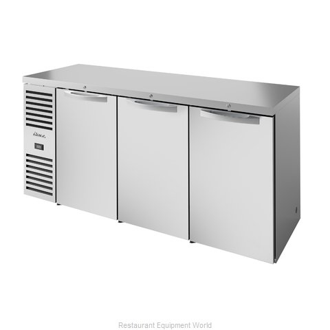True TBR84-RISZ1-L-S-SSS-1 Back Bar Cabinet, Refrigerated