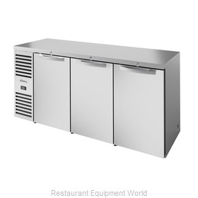 True TBR84-RISZ1-L-S-SSS-1 Back Bar Cabinet, Refrigerated