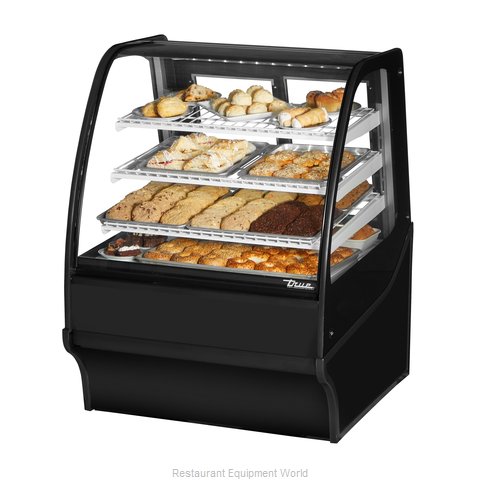 True TDM-DC-36-GE/GE-S-S Display Case, Non-Refrigerated Bakery