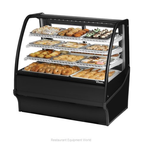 True TDM-DC-48-GE/GE-B-W Display Case, Non-Refrigerated Bakery