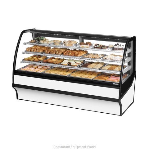 True TDM-DC-77-GE/GE-S-W Display Case, Non-Refrigerated Bakery
