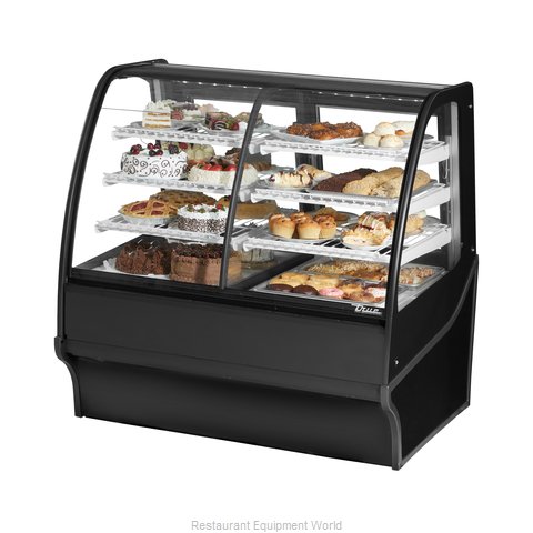 True TDM-DZ-48-GE/GE-B-W Display Case, Refrigerated/Non-Refrig