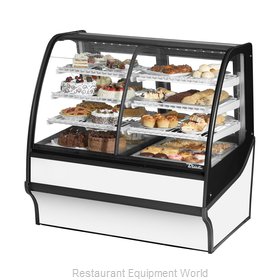 True TDM-DZ-48-GE/GE-S-W Display Case, Refrigerated/Non-Refrig