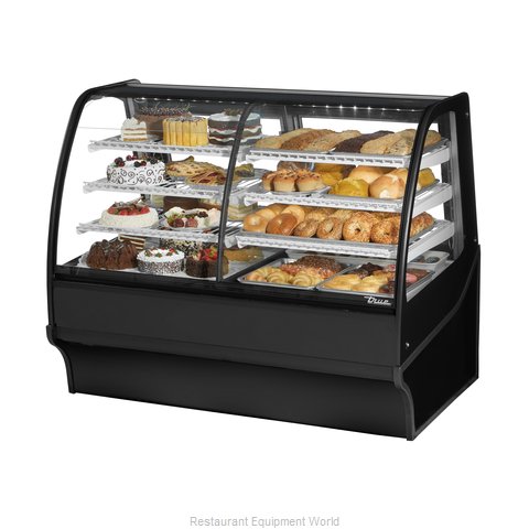 True TDM-DZ-59-GE/GE-B-W Display Case, Refrigerated/Non-Refrig