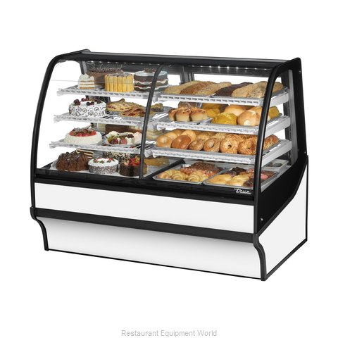 True TDM-DZ-59-GE/GE-S-W Display Case, Refrigerated/Non-Refrig