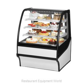 True TDM-R-36-GE/GE-S-W Display Case, Refrigerated Bakery