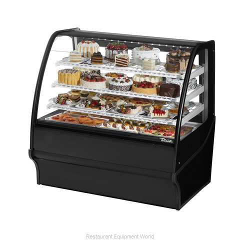 True TDM-R-48-GE/GE-B-W Display Case, Refrigerated Bakery