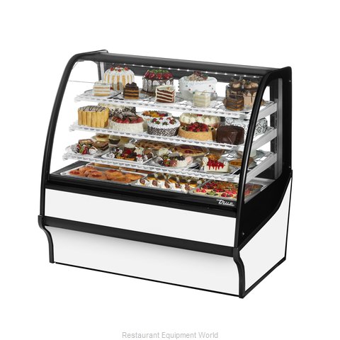 True TDM-R-48-GE/GE-S-W Display Case, Refrigerated Bakery