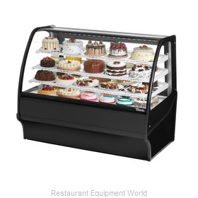 True TDM-R-59-GE/GE-B-W Display Case, Refrigerated Bakery