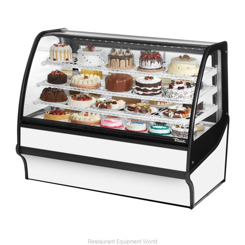 True TDM-R-59-GE/GE-W-W Display Case, Refrigerated Bakery