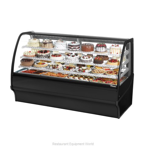 True TDM-R-77-GE/GE-S-S Display Case, Refrigerated Bakery