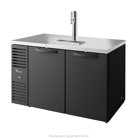 True TDR60-PTSZ1-L-B-SS-SS-1 Draft Beer Cooler