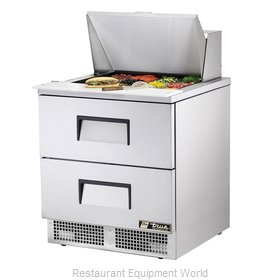 True TFP-32-12M-D-2 Refrigerated Counter, Mega Top Sandwich / Salad Unit