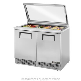 True TFP-48-18M-FGLID Refrigerated Counter, Mega Top Sandwich / Salad Unit