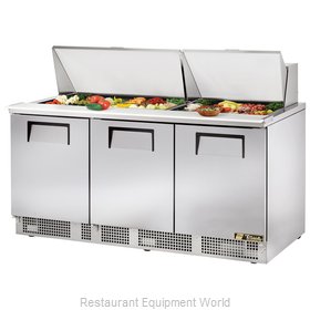 True TFP-72-30M Refrigerated Counter, Mega Top Sandwich / Salad Unit