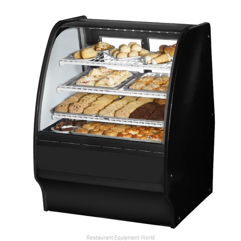 True TGM-DC-36-SC/SC-S-W Display Case, Non-Refrigerated Bakery