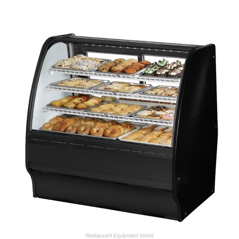 True TGM-DC-48-SC/SC-B-W Display Case, Non-Refrigerated Bakery