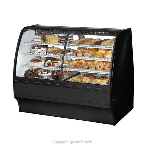 True TGM-DZ-59-SC/SC-B-W Display Case, Refrigerated/Non-Refrig