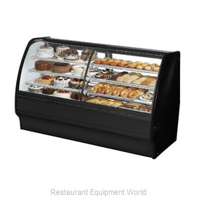 True TGM-DZ-77-SC/SC-B-W Display Case, Refrigerated/Non-Refrig