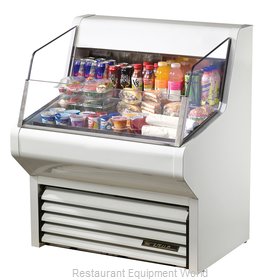 True THAC-36-LD Merchandiser, Open Display