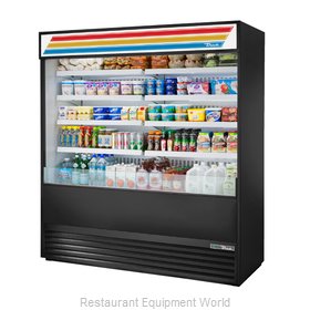 True TOAM-72-HC~TSL01 Merchandiser, Open Refrigerated Display