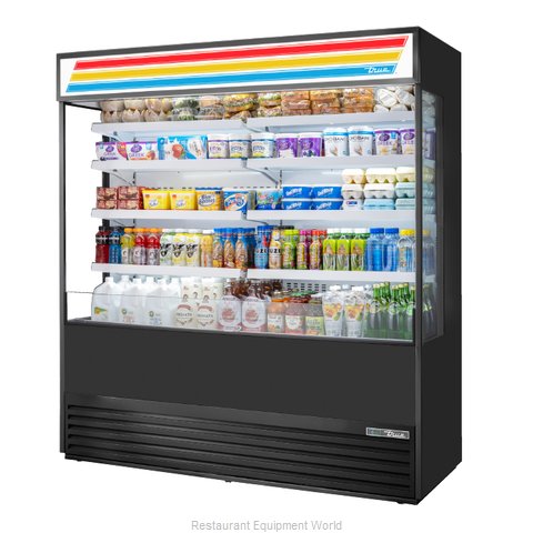 True TOAM-72GS-HC~TSL01 Merchandiser, Open Refrigerated Display