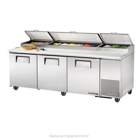 True TPP-93 Refrigerated Counter, Pizza Prep Table