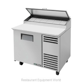 True TPP-AT-44-HC Refrigerated Counter, Pizza Prep Table