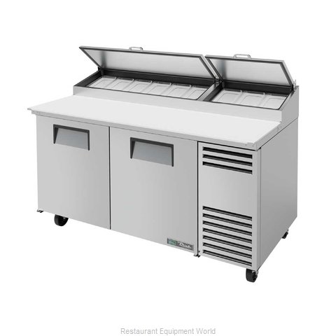 True TPP-AT-67-HC Refrigerated Counter, Pizza Prep Table (Magnified)