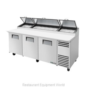 True TPP-AT-93-HC Refrigerated Counter, Pizza Prep Table