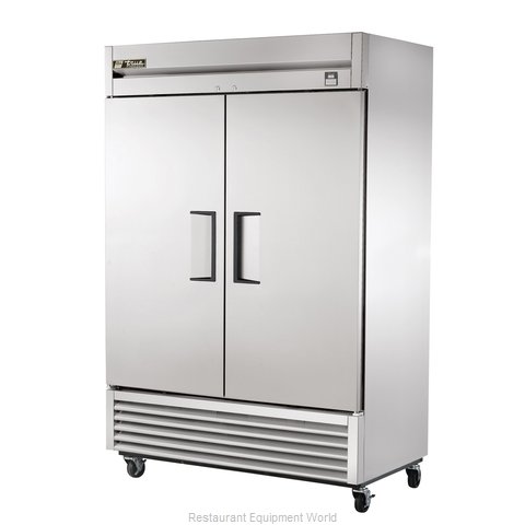 True TS-49F 49 Cu Ft Stainless Steel Solid Door Reach-In Freezer