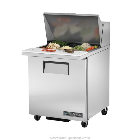 True TSSU-27-12M-B-HC Refrigerated Counter, Mega Top Sandwich / Salad Unit