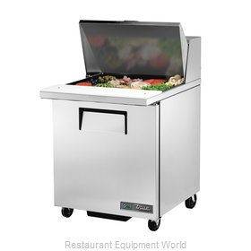 True TSSU-27-12M-C-HC Refrigerated Counter, Mega Top Sandwich / Salad Unit